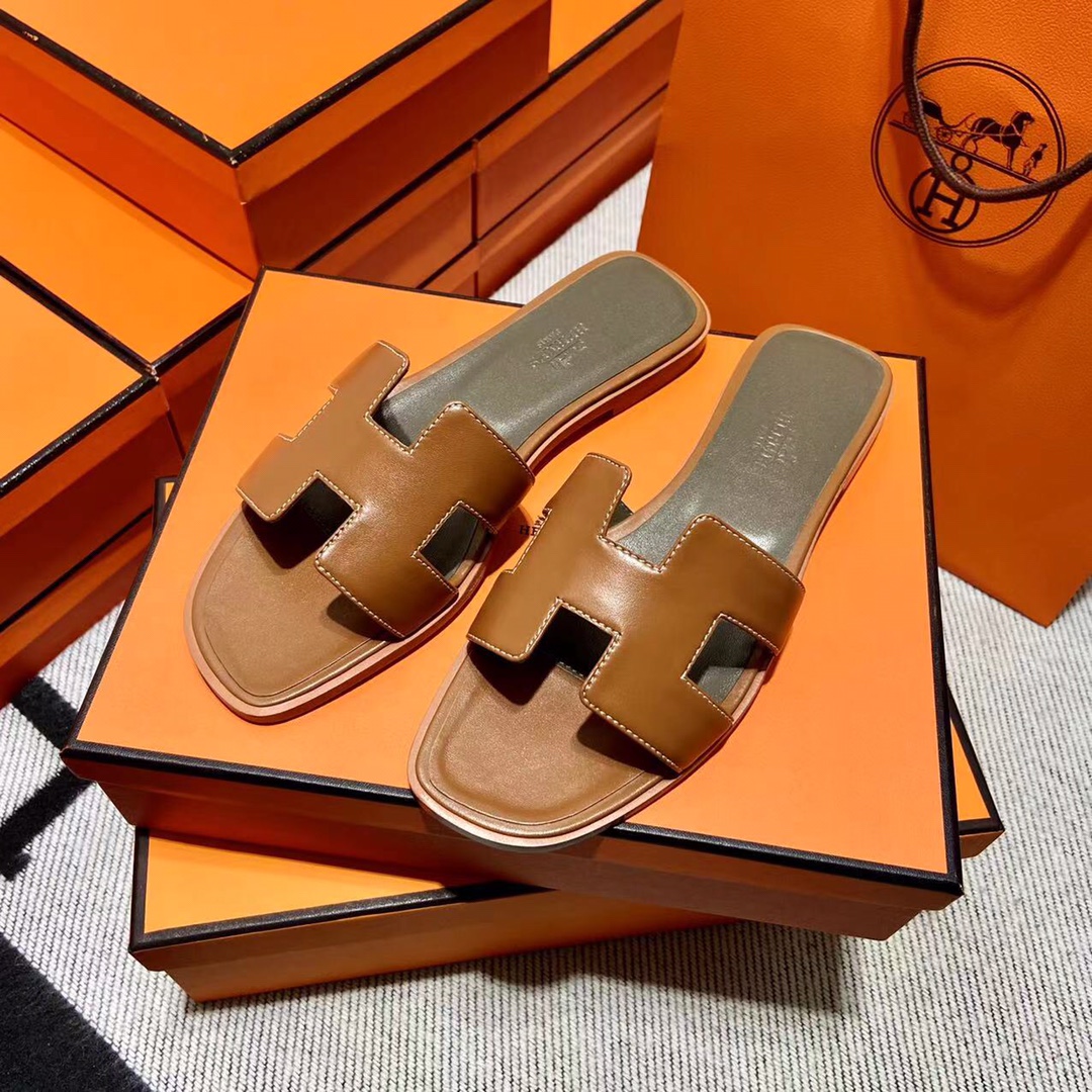 에르메스 올수공 오란 슬리퍼 샌들 스위프트 40